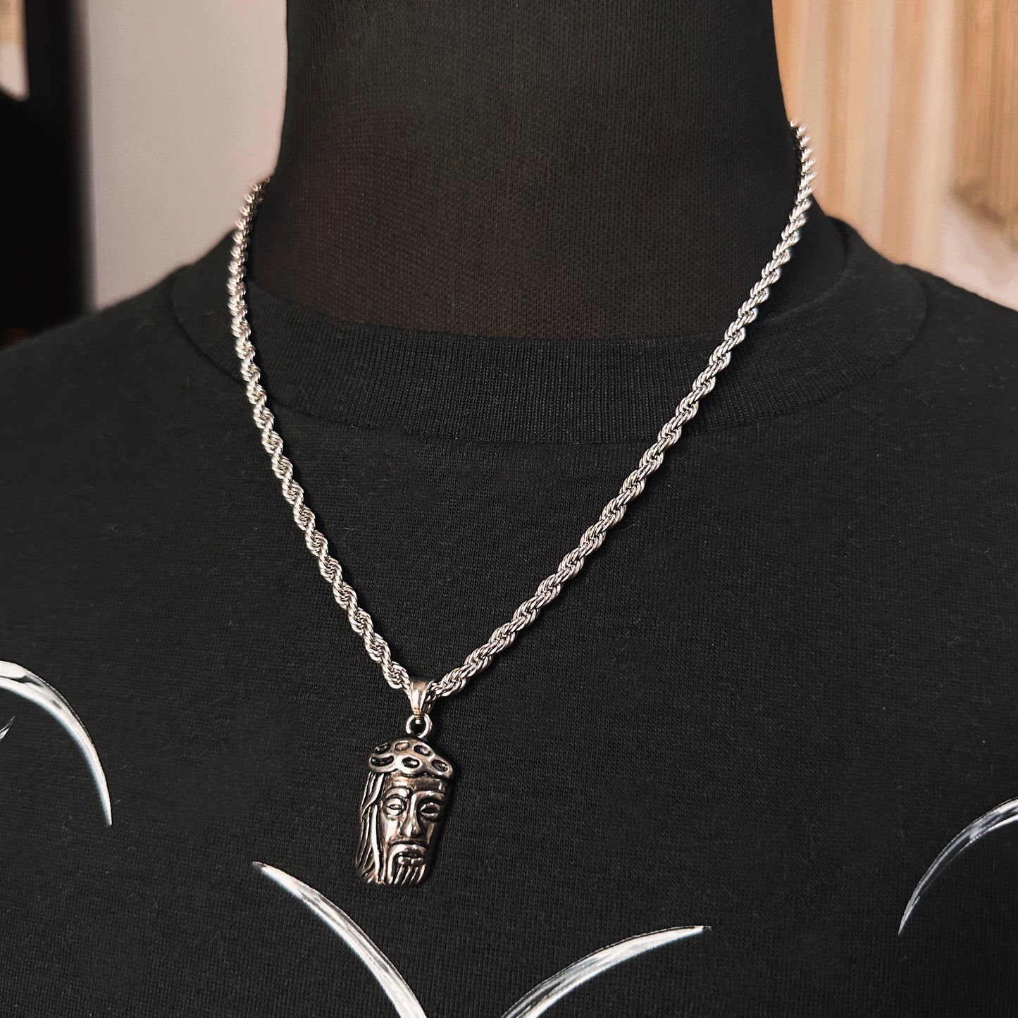 SAVIOR®️ Steel Jesus Piece