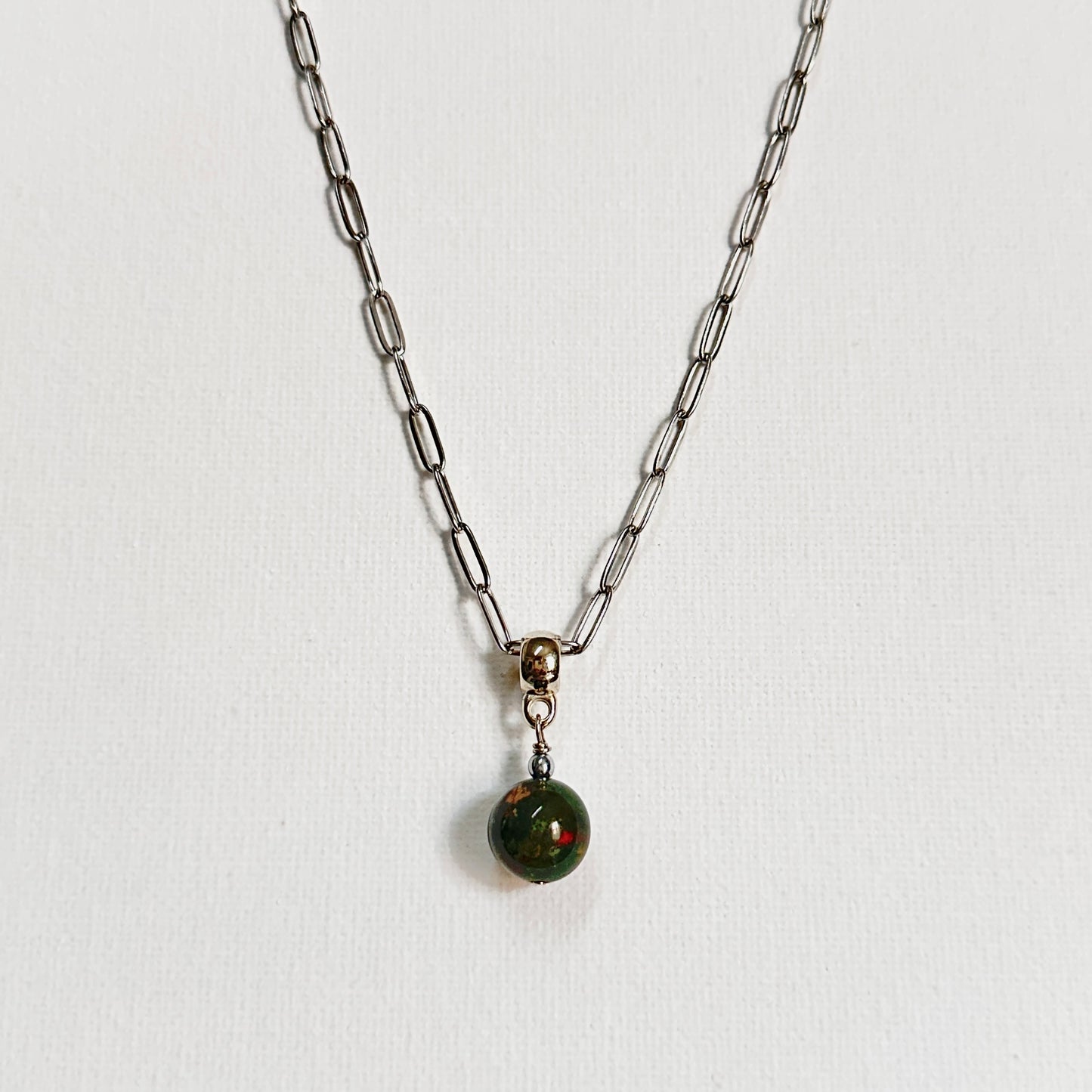 STEEL SPHERE®️ Stone Necklace