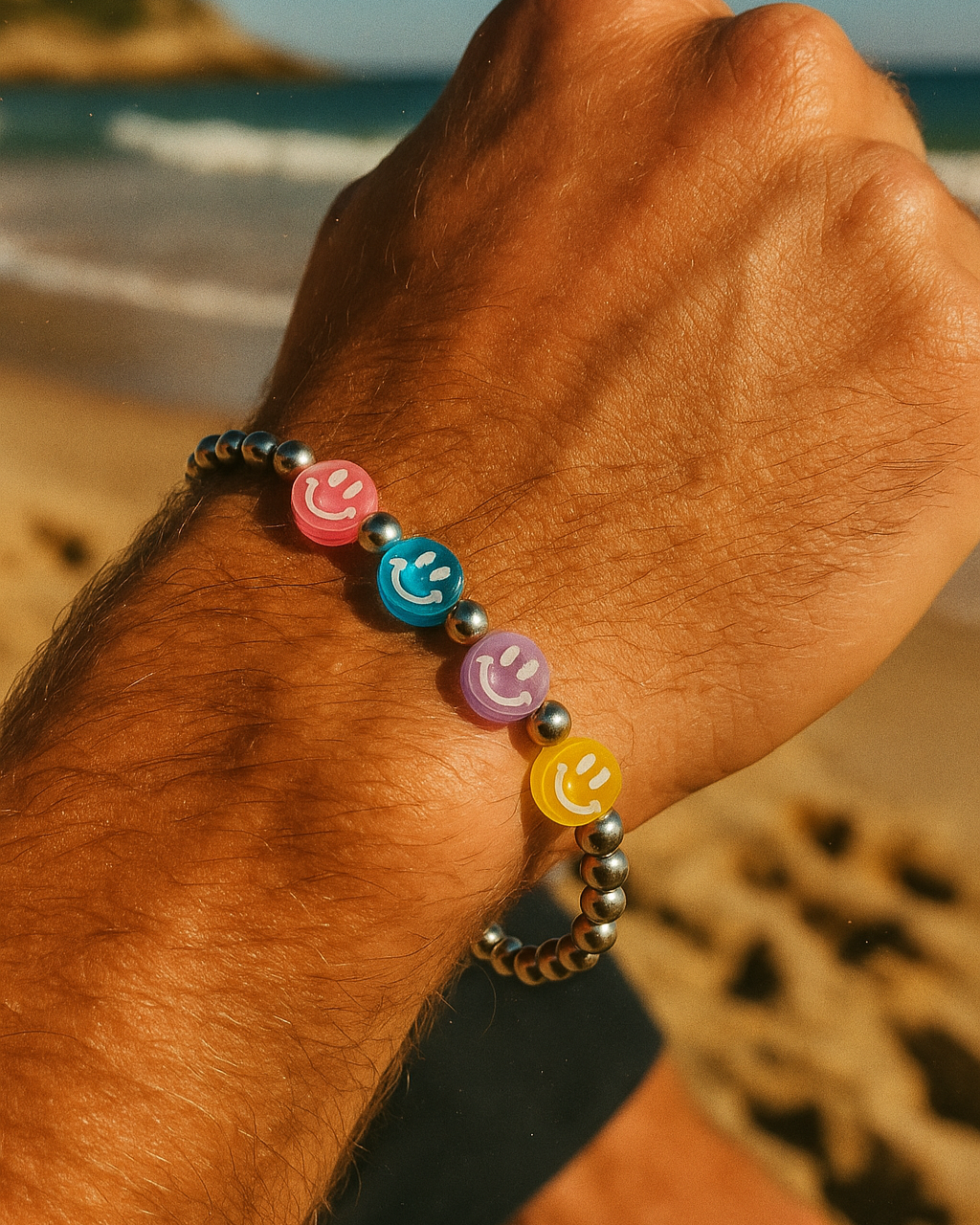 STEEL SMILEY®️ Elastic Bracelet