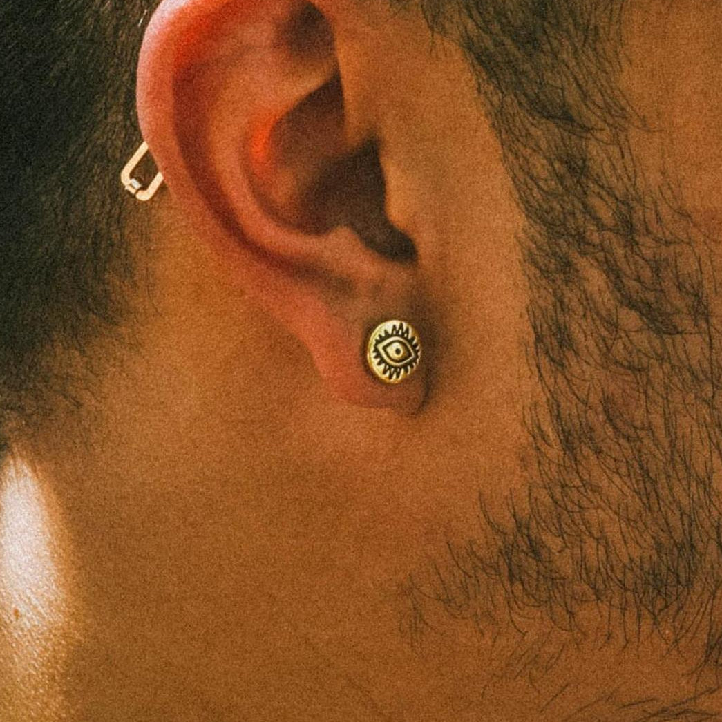 Eye of Horus Stud (Gold)