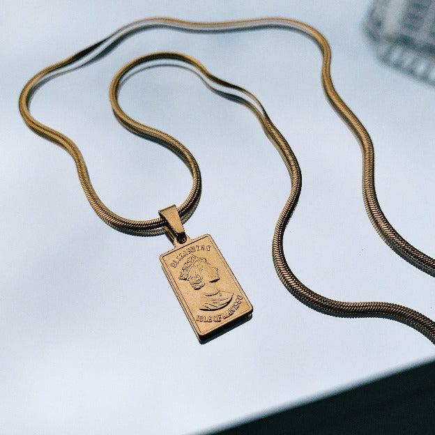 Micro Gold Bar (Isle of Man 1990)