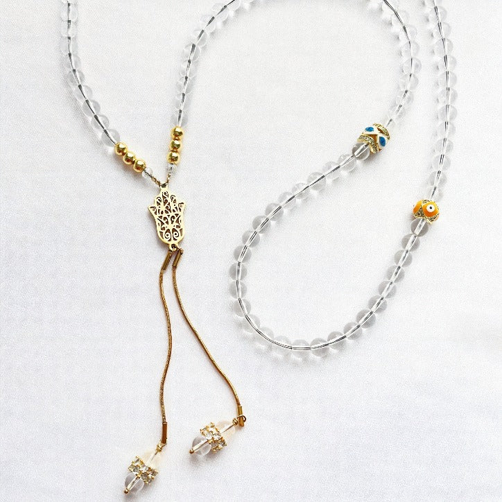 'Golden Clarity' 108 Mala