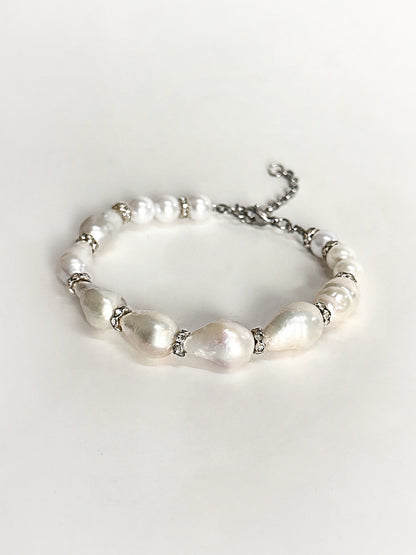 CALEB®️ Baroque Pearl Bracelet
