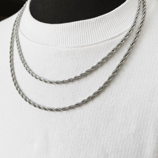 4mm Steel Rope Chain (20" and 24")