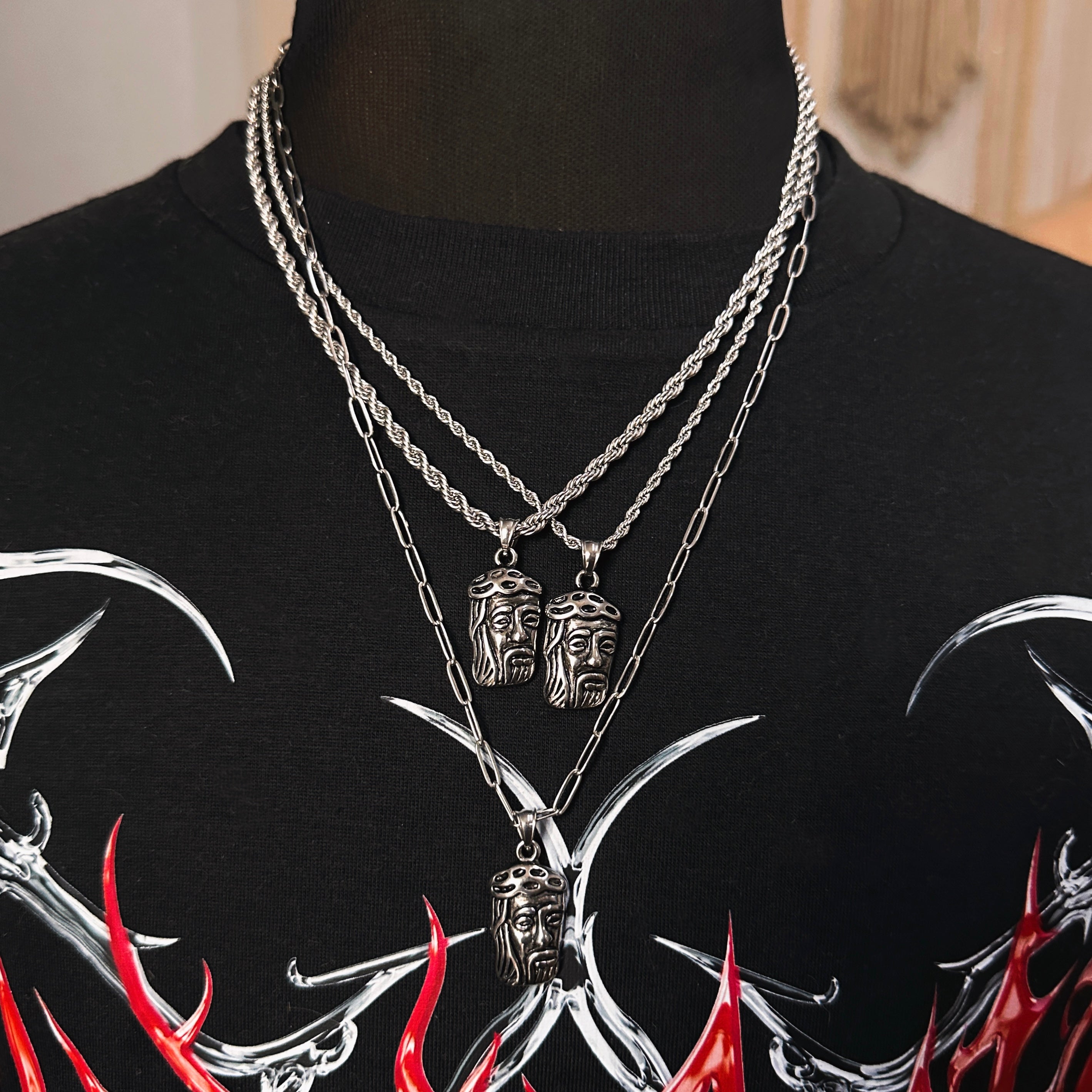 SAVIOR®️ Steel Jesus Piece