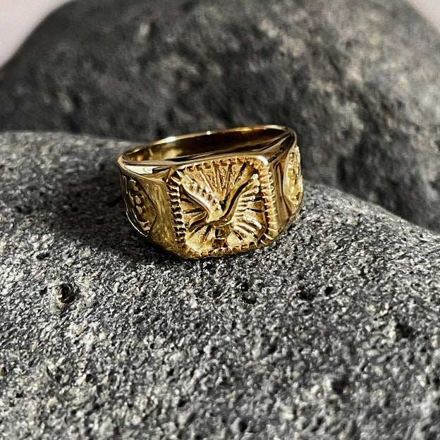 Desert Eagle Pinky Ring (Size 5 to 7)
