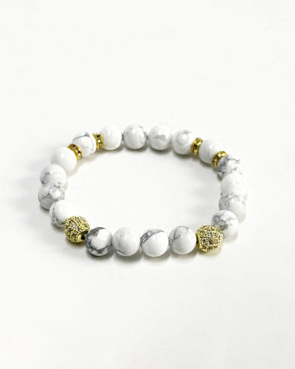 CALLAN®️ Howlite Bracelet