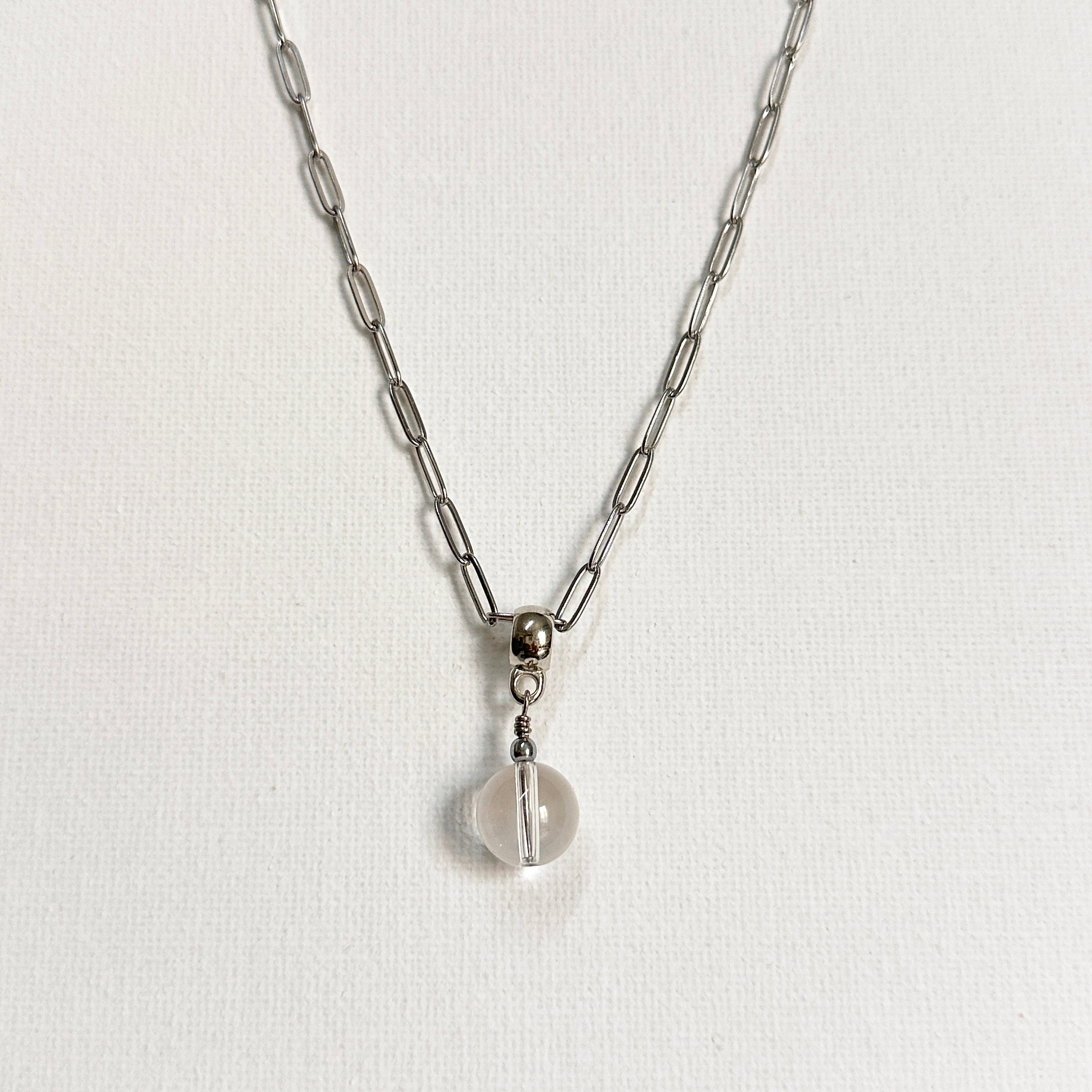 STEEL SPHERE®️ Stone Necklace