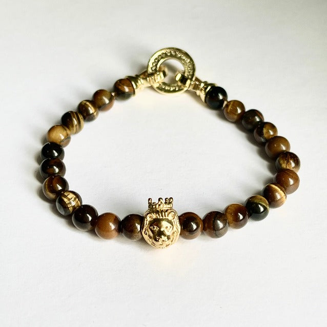 LEO KING Tiger Eye Bracelet