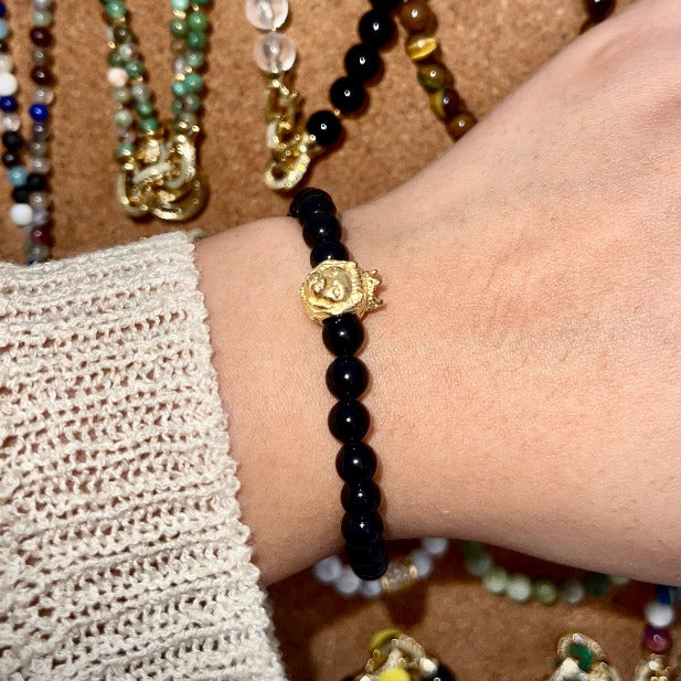 LEO KING Onyx Bracelet