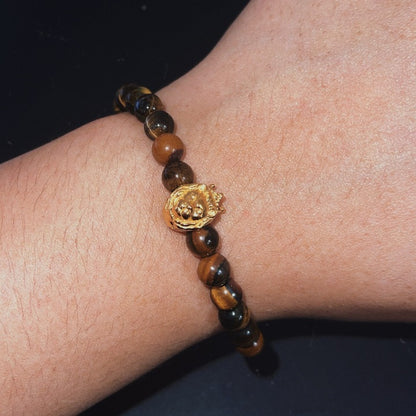 LEO KING Tiger Eye Bracelet