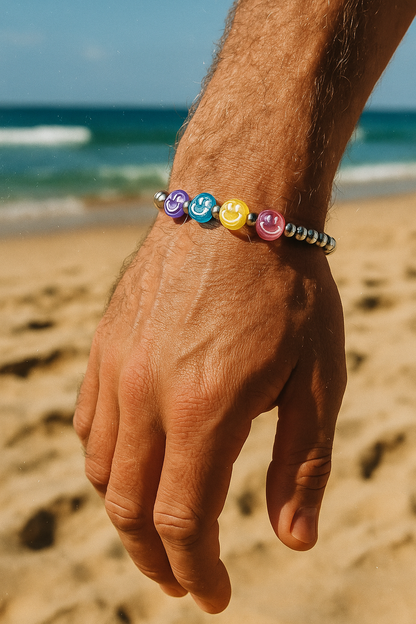 STEEL SMILEY®️ Elastic Bracelet