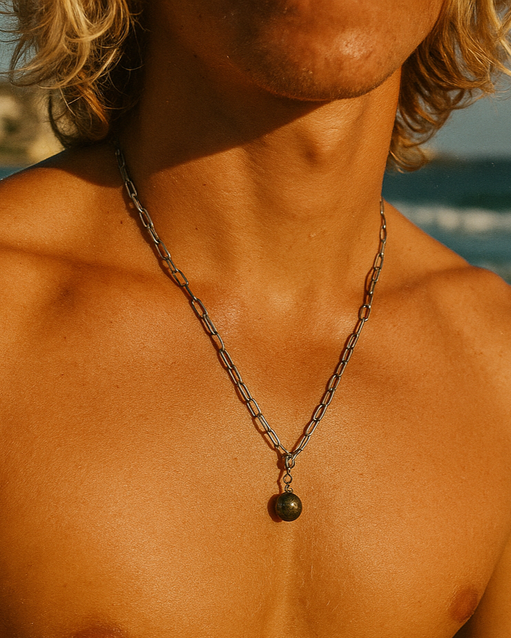 STEEL SPHERE®️ Stone Necklace