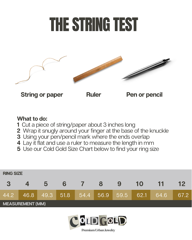 Miami Cuban Ring (Black)