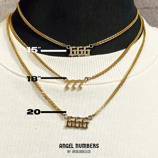 '666' Angel Number Necklace