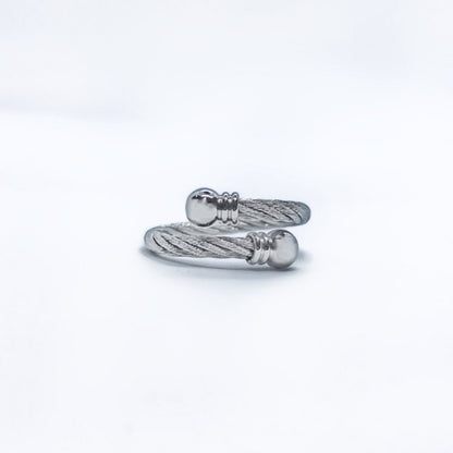 coldgold.co steel rope ring