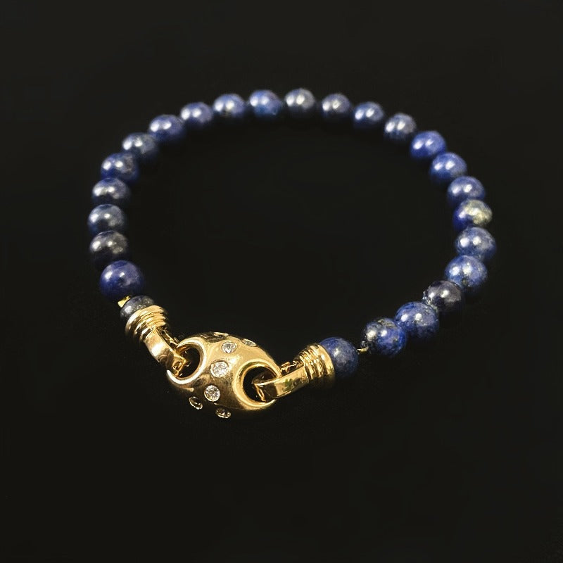 Lapis Lazuli Bellhop Bracelet