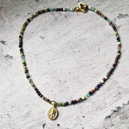 Micro Virgin Guadalupe Pendant