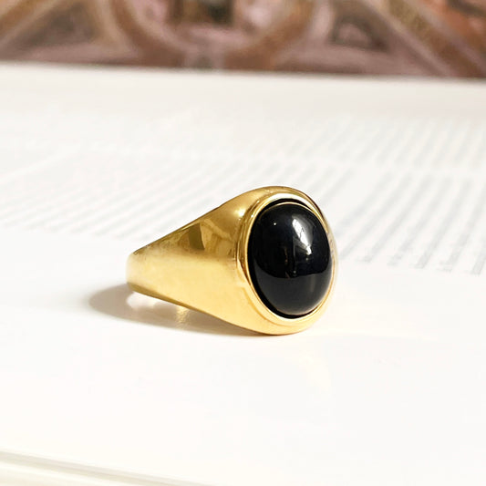 Obsidian Ring