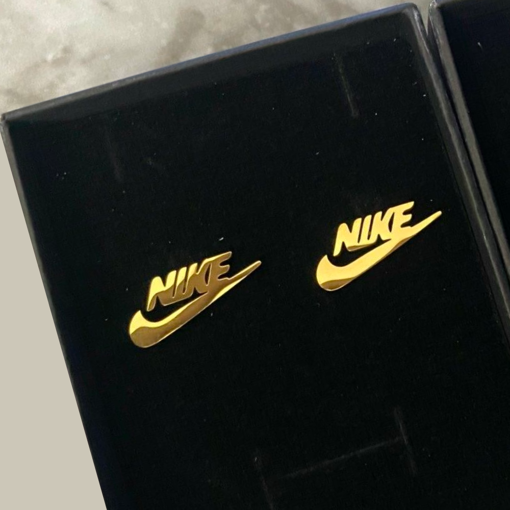 Nike Studs (Gold)
