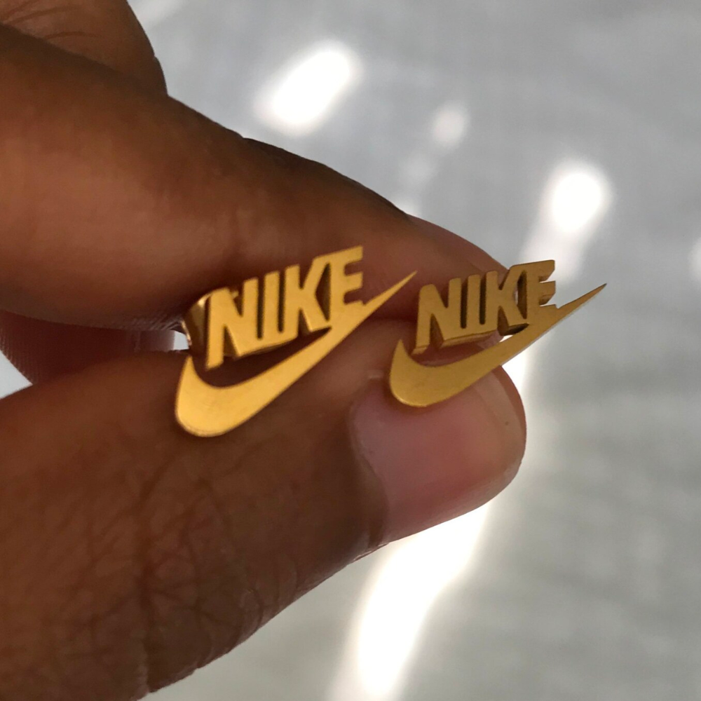 Nike Studs (Gold)