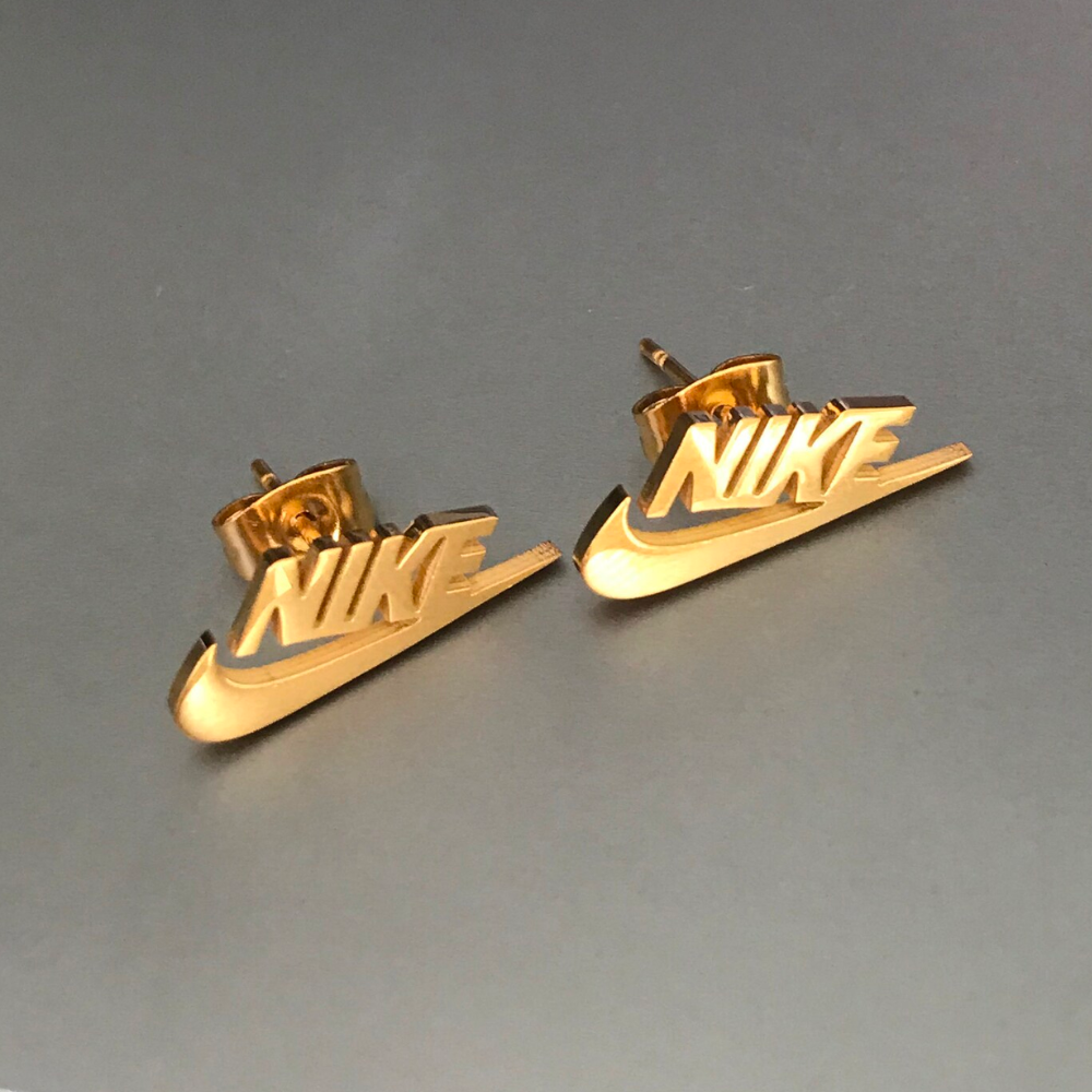 Nike Studs (Gold)