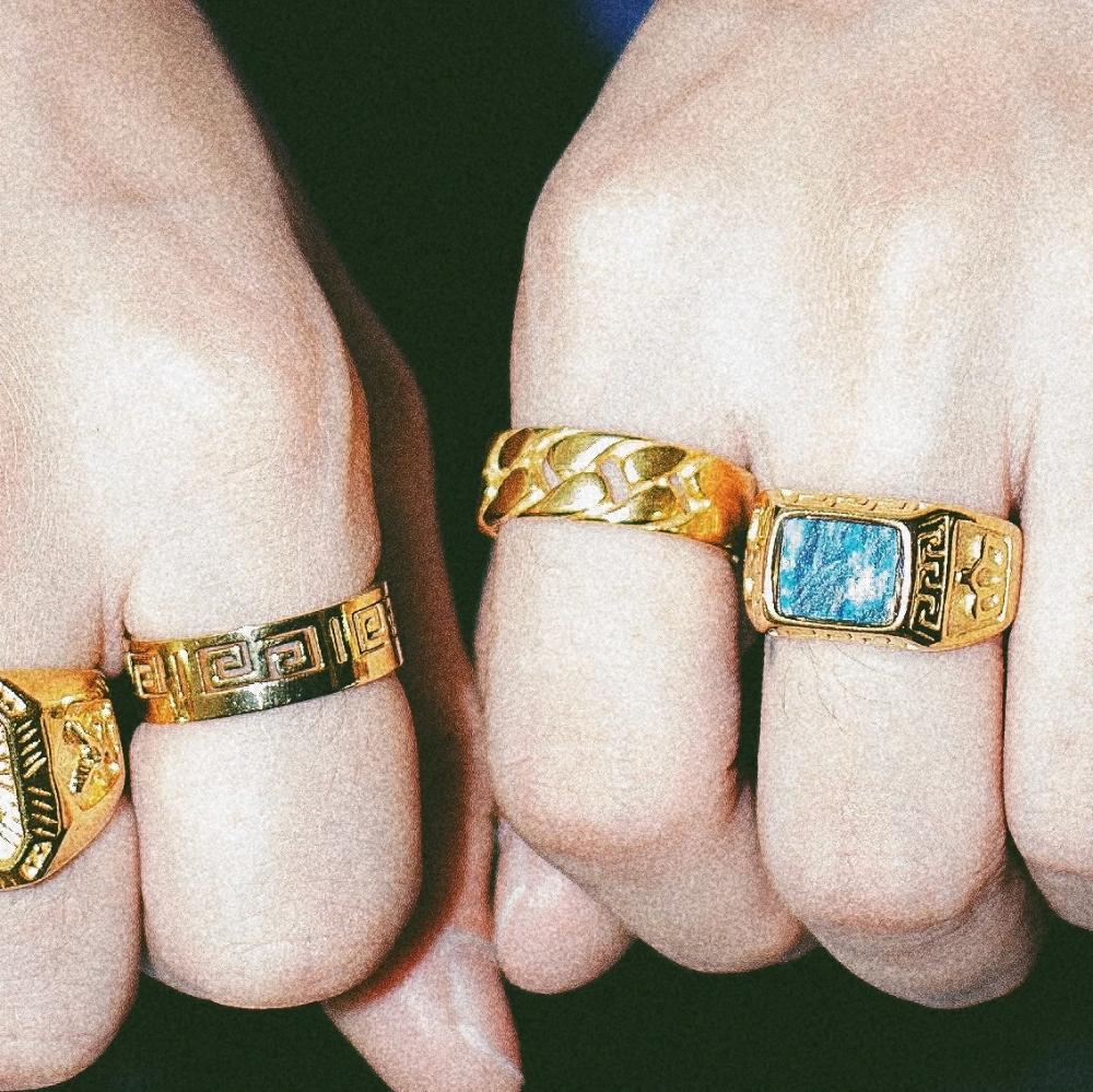 Miami Cuban Ring (Gold)