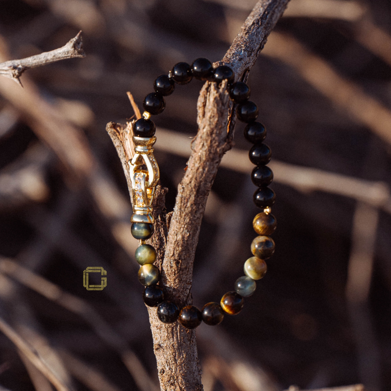 INFINITY®️ Blue Tiger Eye Bracelet