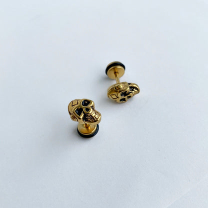 Micro Skull Studs