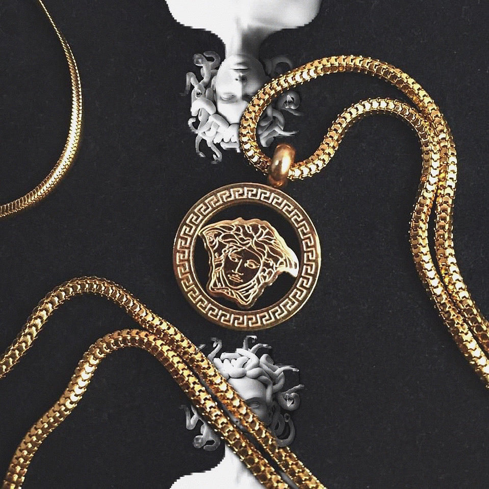 Micro Medusa Medallion