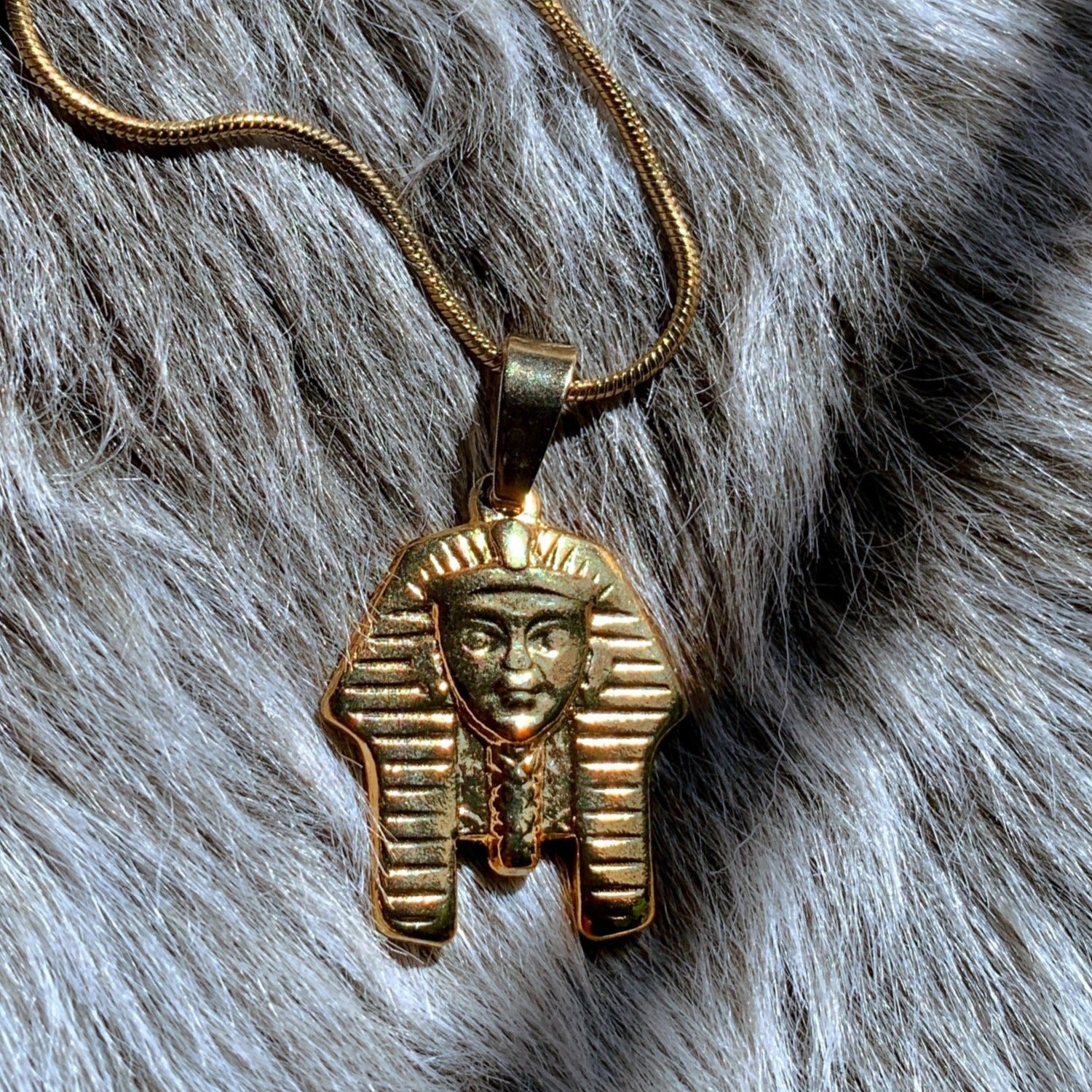micro king tut by coldgold.co plated jewelry